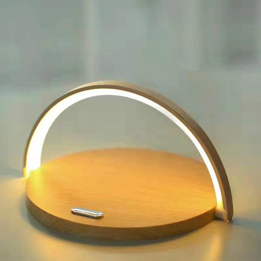 Wireless Charging LED Desk Lamp